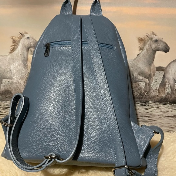 New Italian leather backpack - Picture 4 of 14